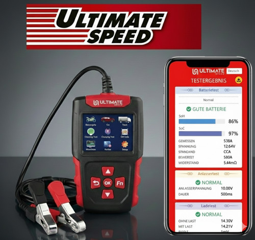 Ultimate speed batterietester - ultimate,
