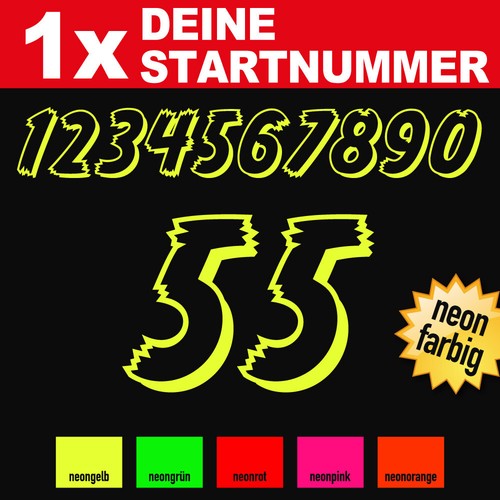 Zahlen motorrad mülleimer - zahlen,