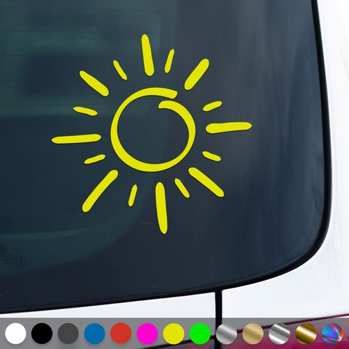 Sonne aufkleber sonnenschein - aufkleber,